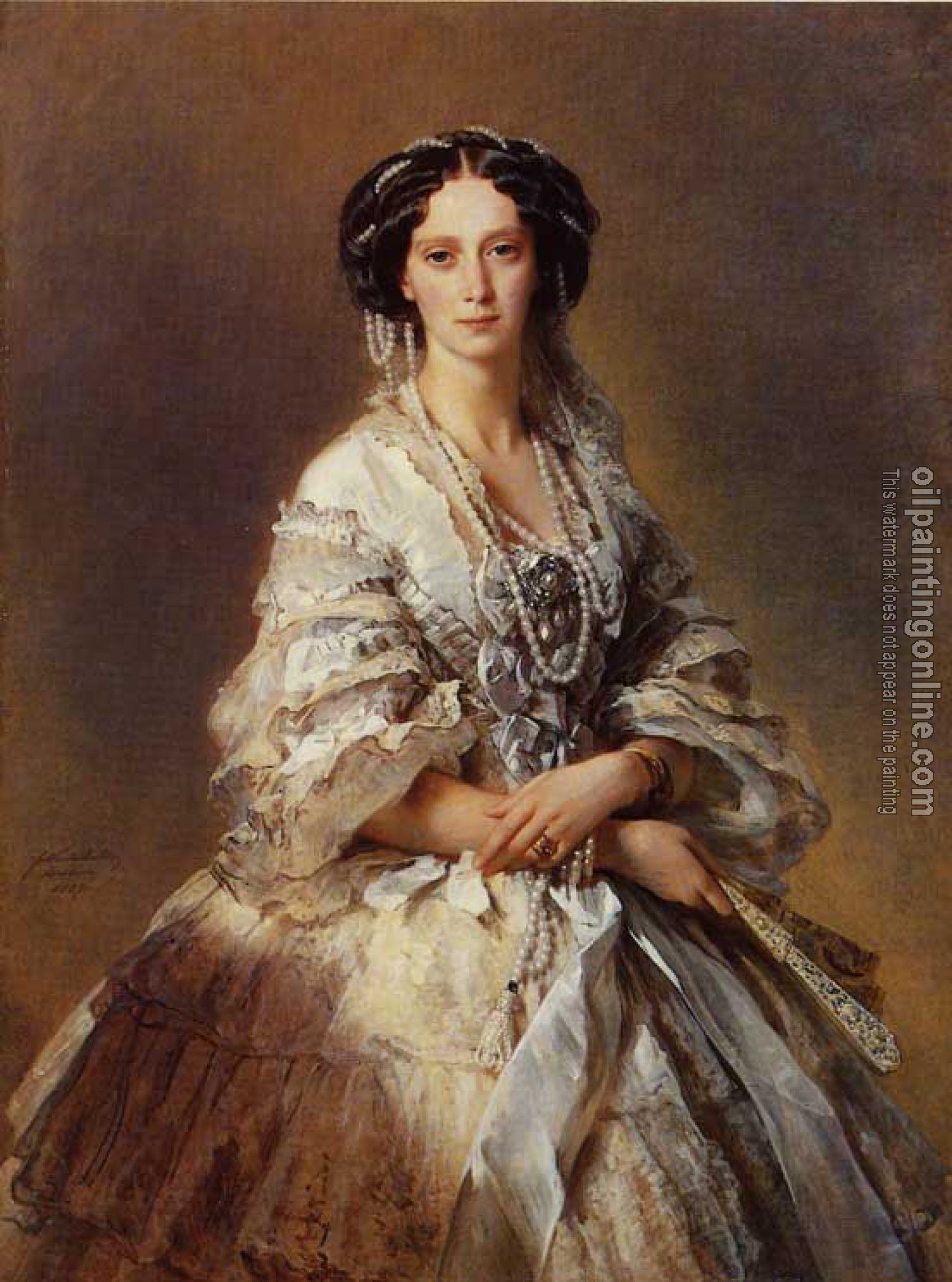Winterhalter, Franz Xavier - The Empress Maria Alexandrovna of Russia